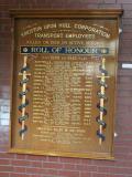 Transport Employees (roll of honour) , Hull
